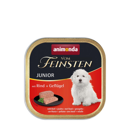Animonda Vom Feinsten Junior для цуценят з яловичиною та птицею 150 г